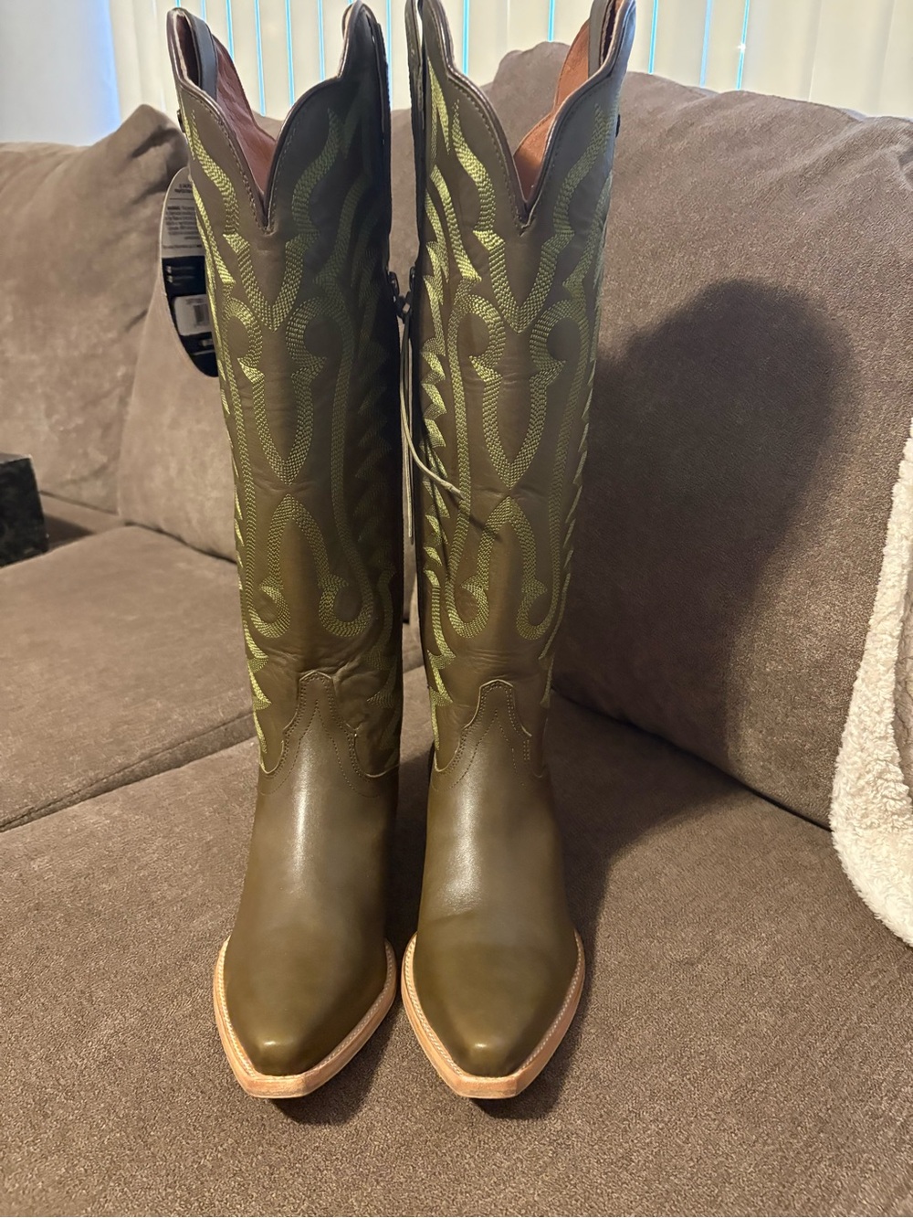 Dan Post Olive Green Women’s cowboy boots